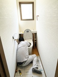リフォレなら一日!ガラリと変わるトイレ空間 世田谷区T様邸 リフォレなら一日!ガラリと変わるトイレ空間 世田谷区T様邸
